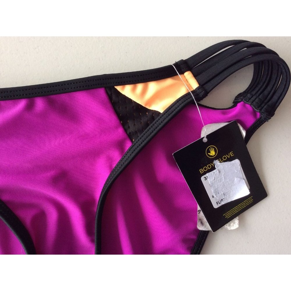 NWT, Body Glove, Size XS, Bikini Bottoms. Great Color Combination. - Picture 3 of 7